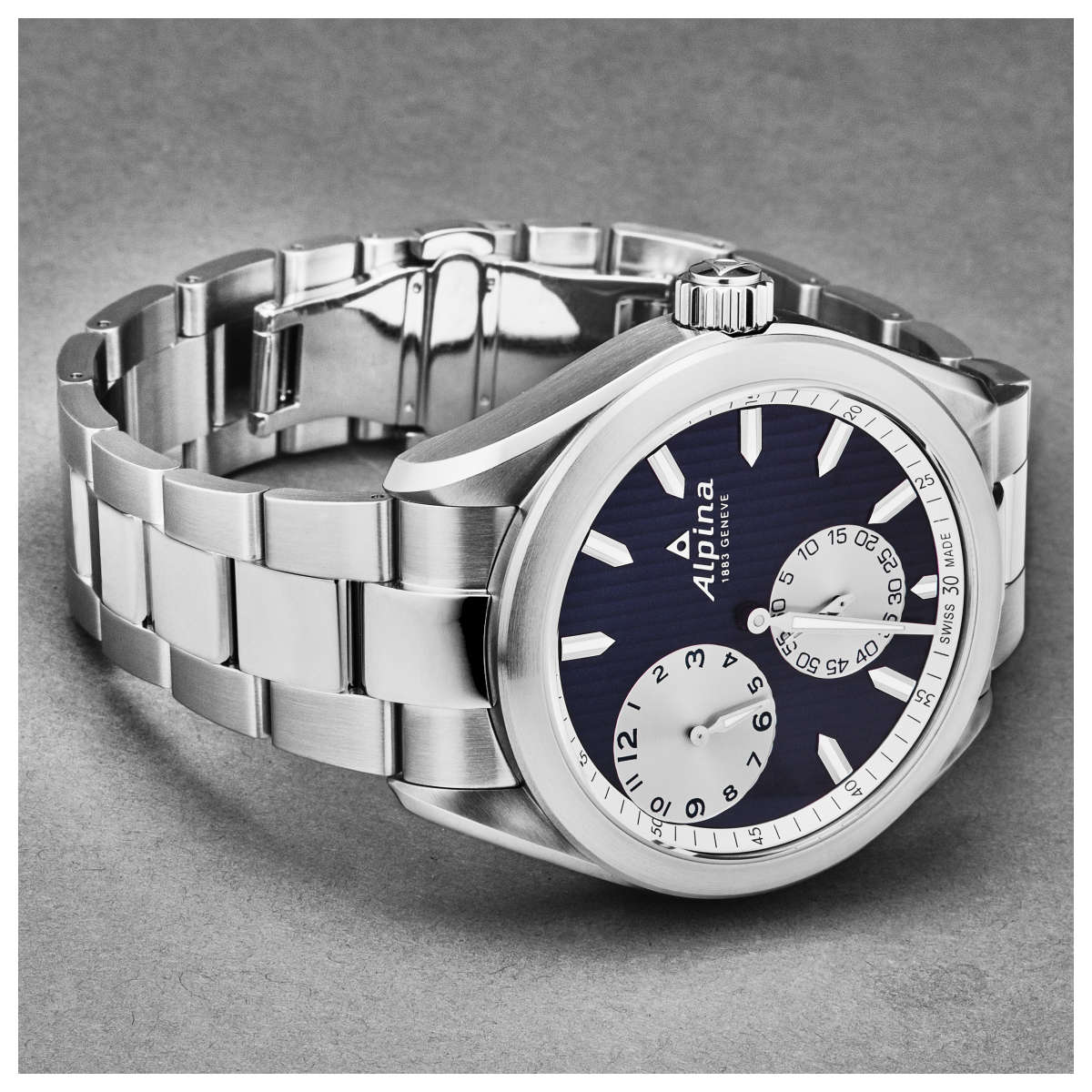 Alpina Alpiner AL650NSS5E6B 2 Mặt bên đồng hồ Alpina Alpiner AL650NSS5E6B chính hãng