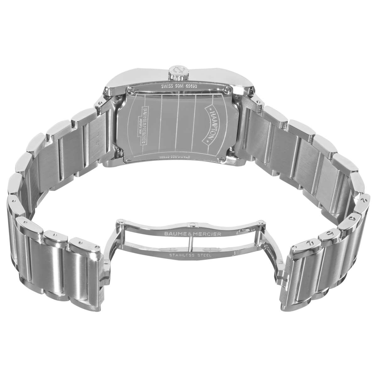 Baume and Mercier Hampton A10021 2 Cạnh bên đồng hồ Baume and Mercier Hampton A10021 chính hãng cho Nữ