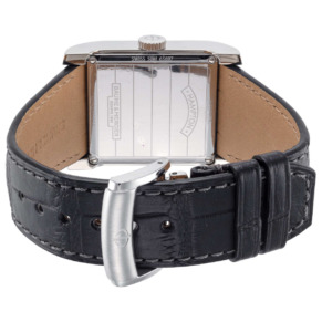 Mặt sau đồng hồ Baume and Mercier Hampton A10027 chính hãng