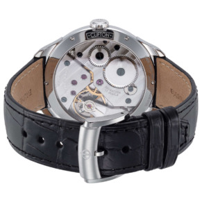Mặt sau đồng hồ Baume and Mercier Clifton M0A10363 chính hãng