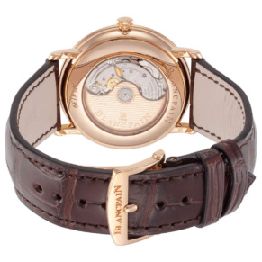 Mặt sau đồng hồ Blancpain Villeret Ultra Slim 6651-3642-55B chính hãng