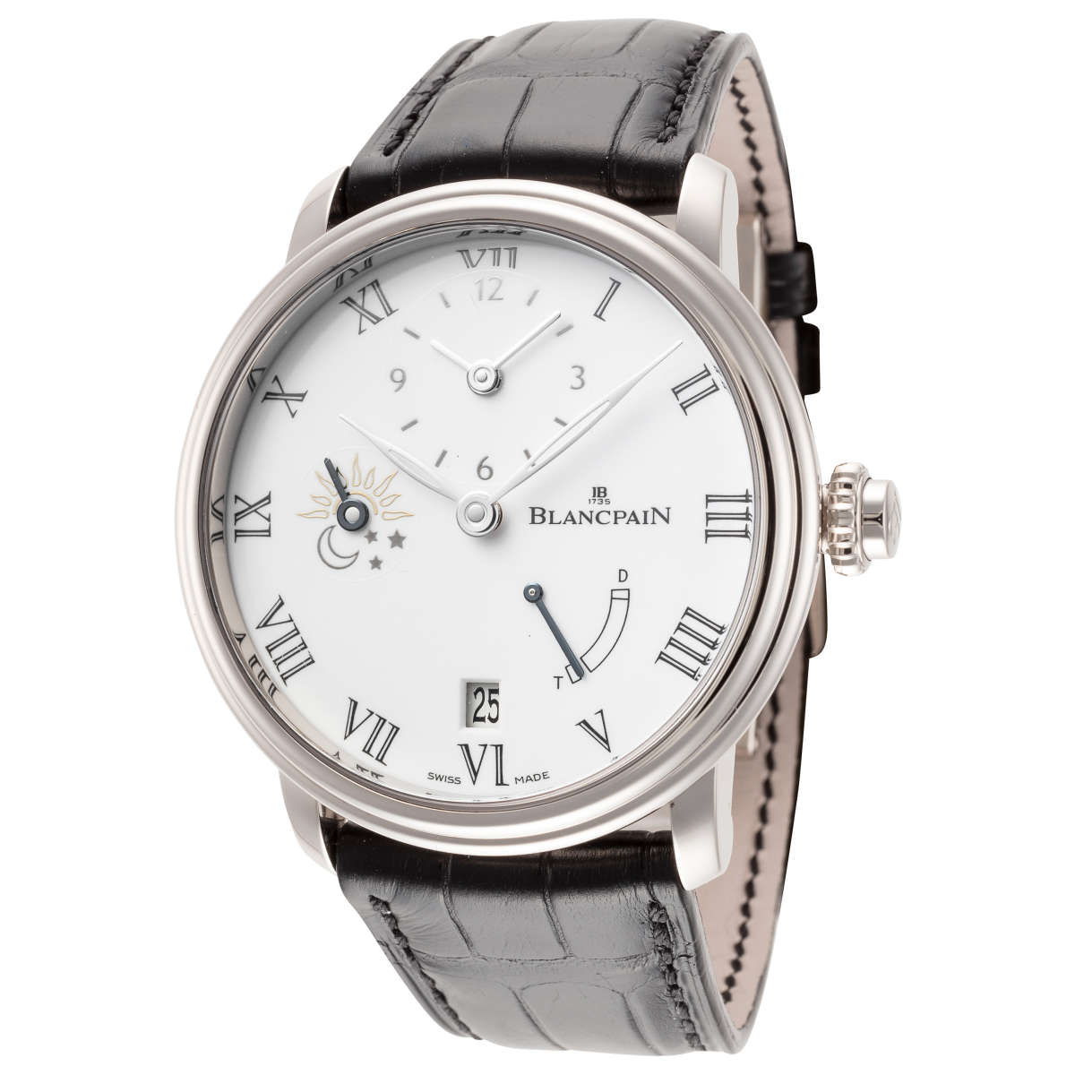Blancpain Villeret 6661-1531-55B 1 Đồng hồ Blancpain Villeret 6661-1531-55B chính hãng cho Nam Sale giá Rẻ