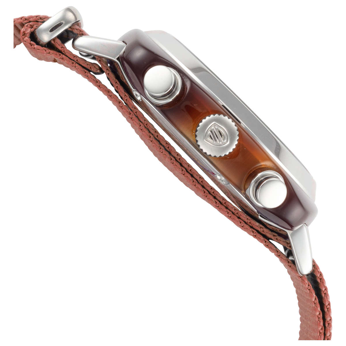 Briston Clubmaster Classic Terracotta 20140.SA.T.38.NTC 2 Mặt bên đồng hồ Briston Clubmaster Classic Terracotta 20140.SA.T.38.NTC chính hãng