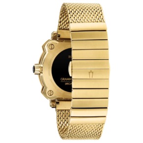 Mặt sau đồng hồ Bulova Precisionist 97B163 chính hãng