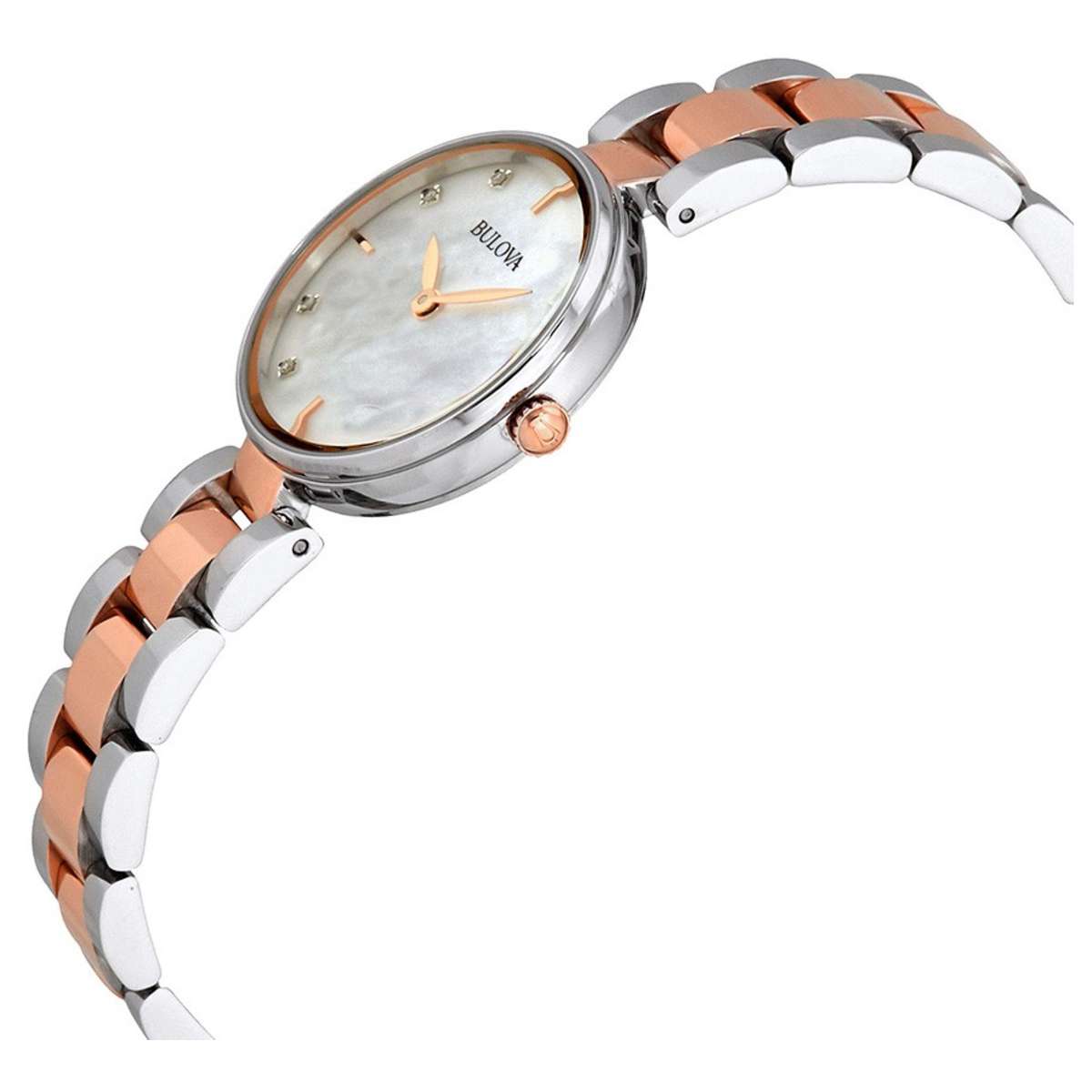 Bulova Classic 98P147 2 Cạnh bên đồng hồ Bulova Classic 98P147 chính hãng cho Nữ