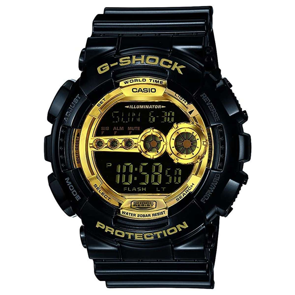 Casio G-Shock GD-100GB-1DR 1 Đồng hồ Casio G-Shock GD-100GB-1DR chính hãng cho Nam Sale giá Rẻ