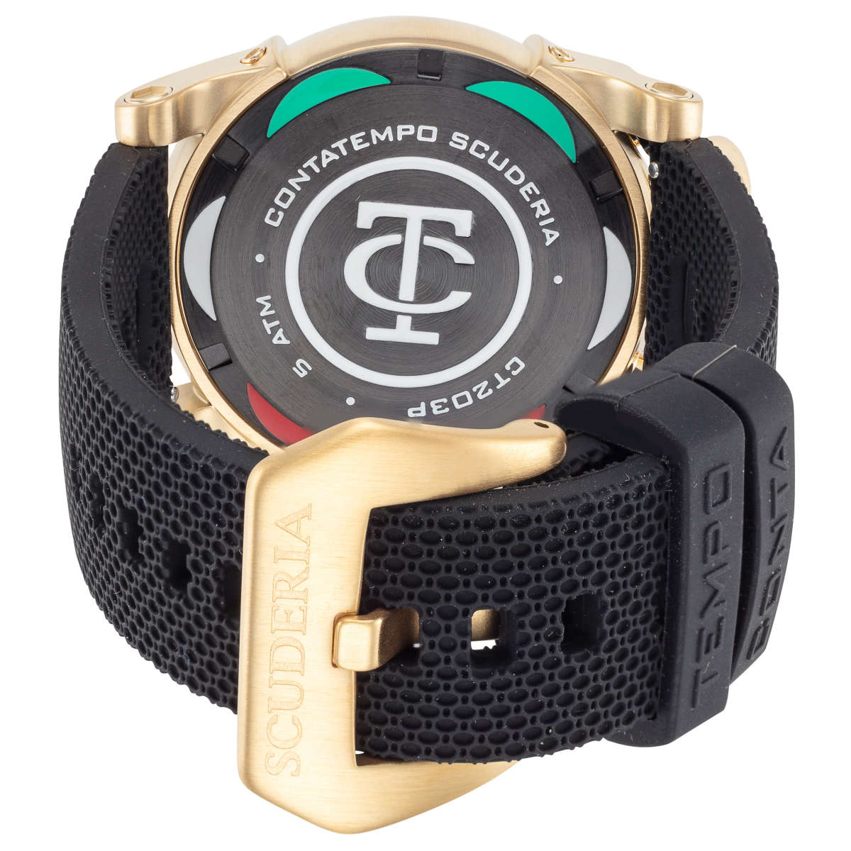 CT Scuderia Corsa CT-203-P 3 Mặt sau đồng hồ CT Scuderia Corsa CT-203-P chính hãng