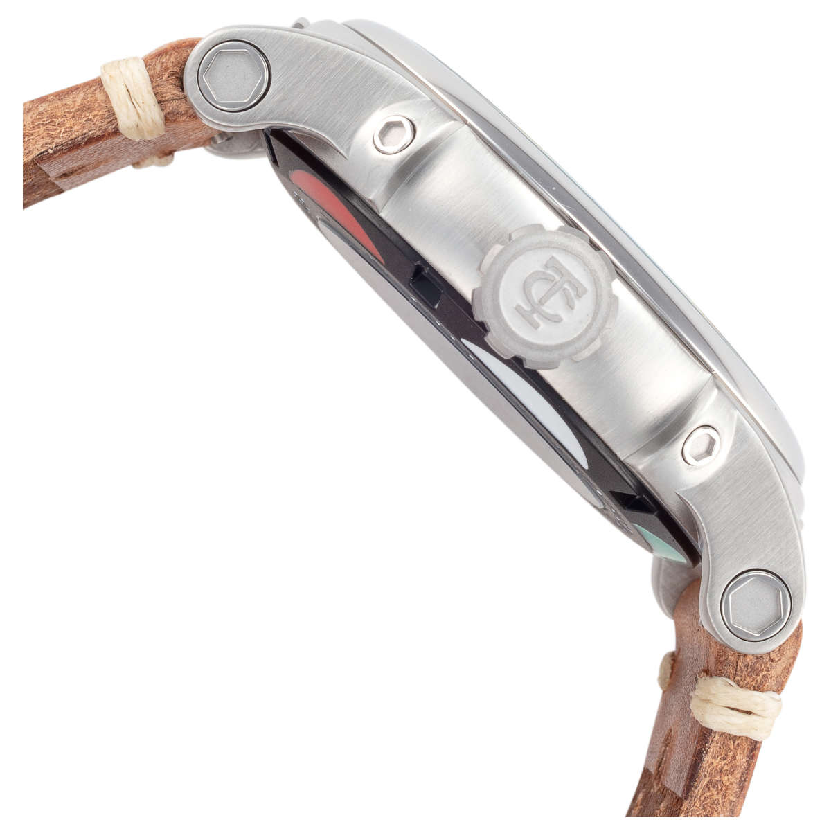 CT Scuderia Testa Piatta CT-248-P 2 Mặt bên đồng hồ CT Scuderia Testa Piatta CT-248-P chính hãng