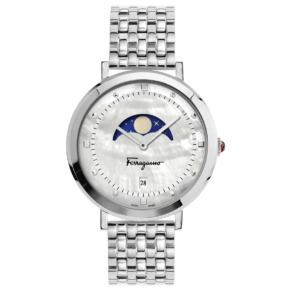 Đồng hồ Ferragamo Logomania Moon Phase SFUH00321 chính hãng cho Nữ
