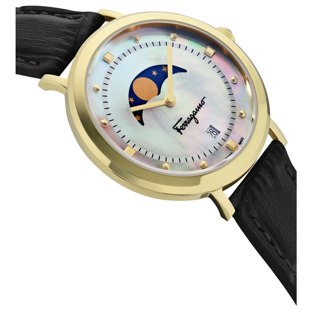 Ferragamo Logomania Moon Phase SFUH00821 3 Đồng hồ Ferragamo Logomania Moon Phase SFUH00821