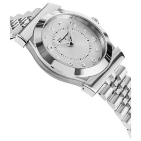 Cạnh bên đồng hồ Ferragamo Vega SFYM00120 chính hãng cho Nữ