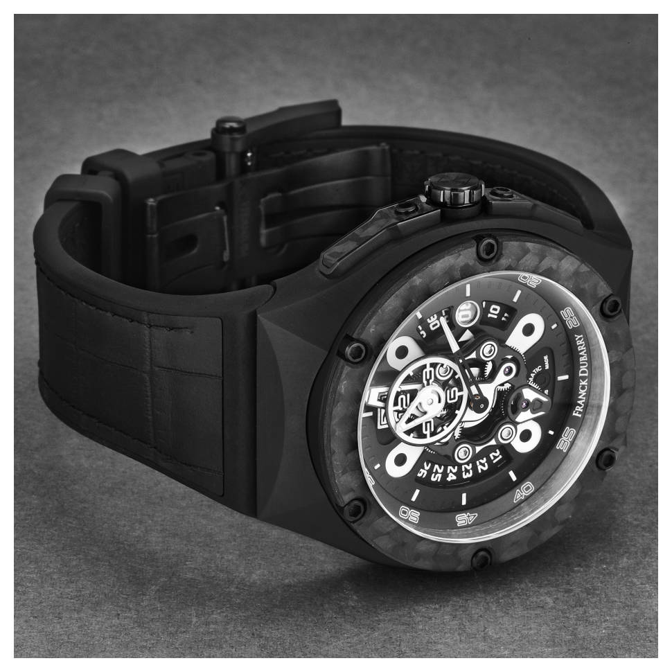 Franck Dubarry Crazy Wheel CW-04-05 2 Mặt bên đồng hồ Franck Dubarry Crazy Wheel CW-04-05 chính hãng
