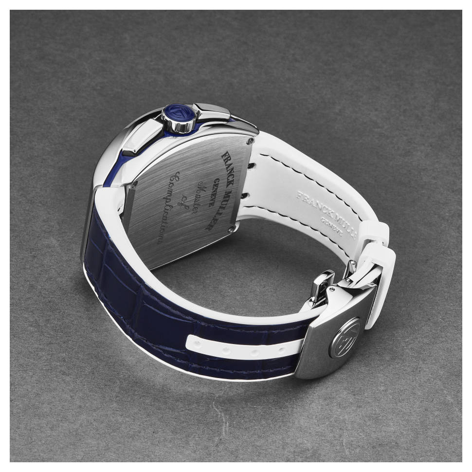 Franck Muller Vanguard 45CCWHTBLU-2 3 Mặt sau đồng hồ Franck Muller Vanguard 45CCWHTBLU-2 chính hãng