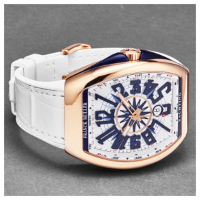Mặt bên đồng hồ Franck Muller Vanguard YACHT 45SCYACHTGLDWHT chính hãng