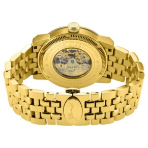 Mặt sau đồng hồ Gevril Vanderbilt 22692B chính hãng