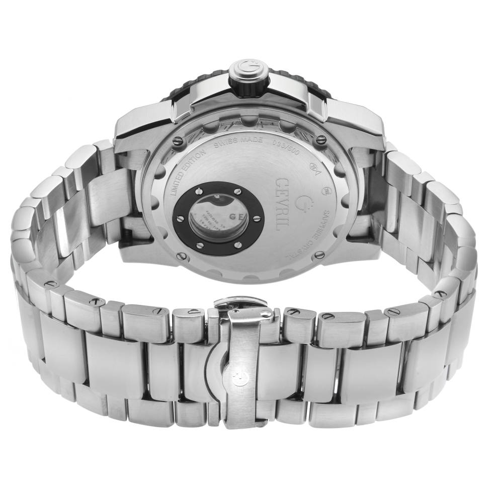 Gevril Seacloud 3124B 3 Mặt sau đồng hồ Gevril Seacloud 3124B chính hãng