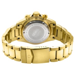 Mặt sau đồng hồ Gevril Wall Street Chrono 4153A chính hãng