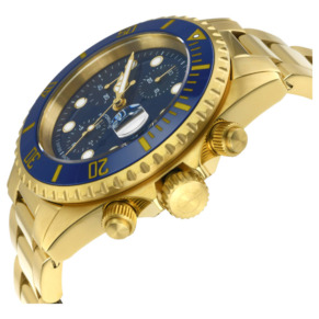 Mặt bên đồng hồ Gevril Wall Street Chrono 4153A chính hãng