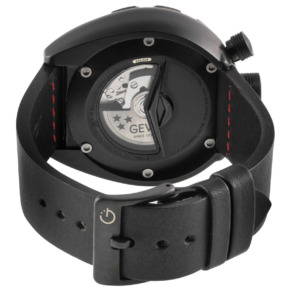 Mặt sau đồng hồ Gevril Canal Street Chrono 46202 chính hãng