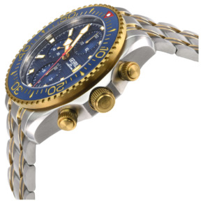 Mặt bên đồng hồ Gevril Hudson Yards Chronograph 48813B chính hãng
