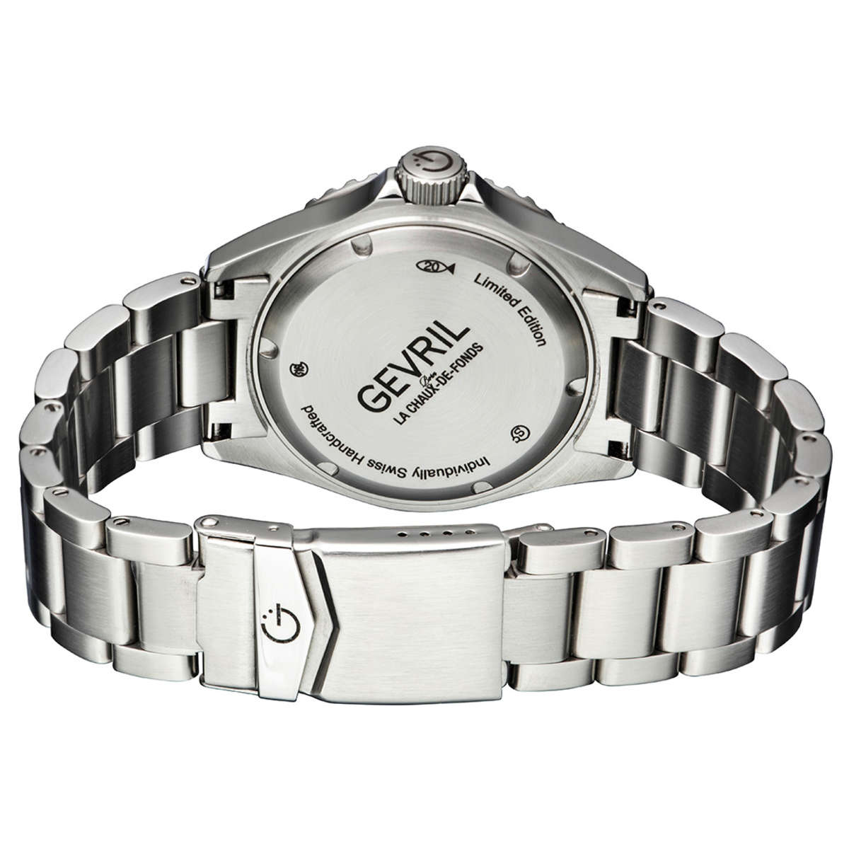 Gevril Wall Street 4954A 3 Mặt sau đồng hồ Gevril Wall Street 4954A chính hãng