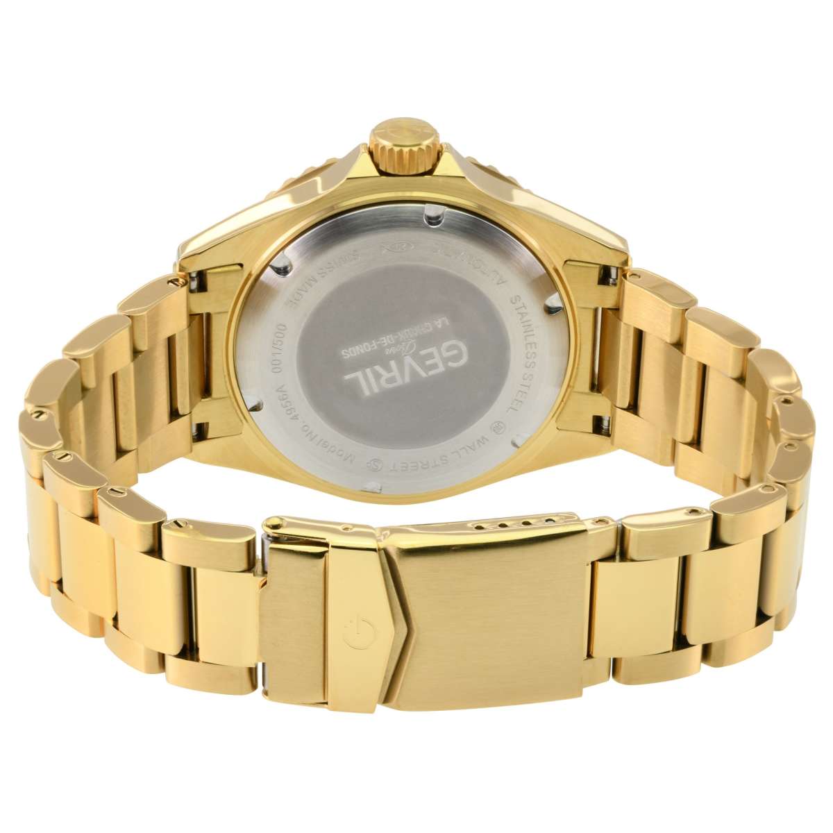 Gevril Wall Street 4956A 3 Mặt sau đồng hồ Gevril Wall Street 4956A chính hãng