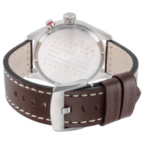 Mặt sau đồng hồ Glycine Airpilot Dual Time 44 GL0365 chính hãng