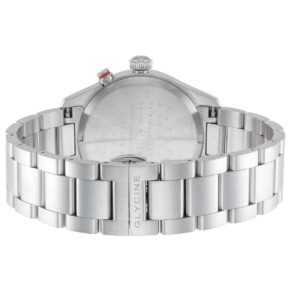 Mặt sau đồng hồ Glycine Airpilot Dual Time 44 GL0449 chính hãng