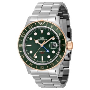 Đồng hồ Glycine Combat Sub GMT GL1058 chính hãng cho Nam Sale giá Rẻ