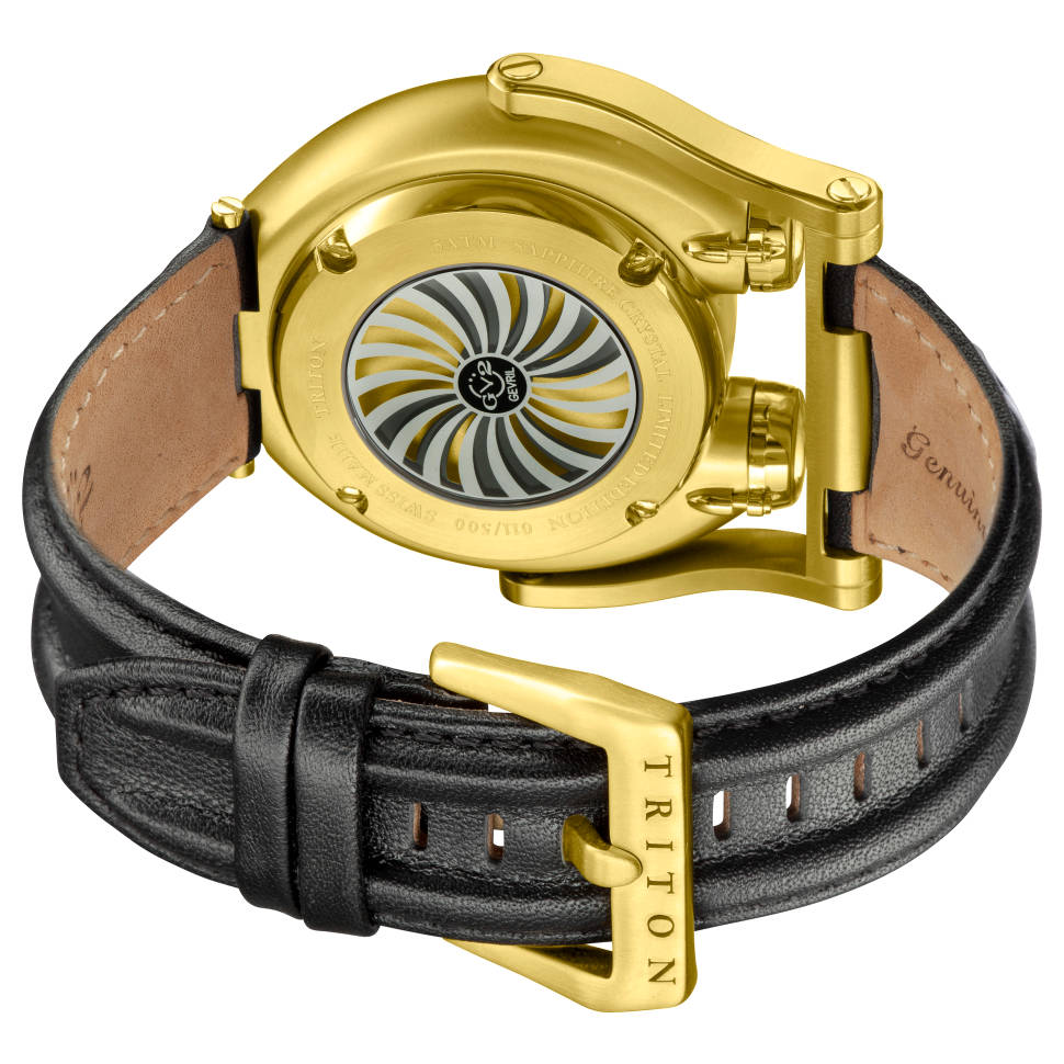 GV2 by Gevril Triton 3408 3 Mặt sau đồng hồ GV2 by Gevril Triton 3408 chính hãng