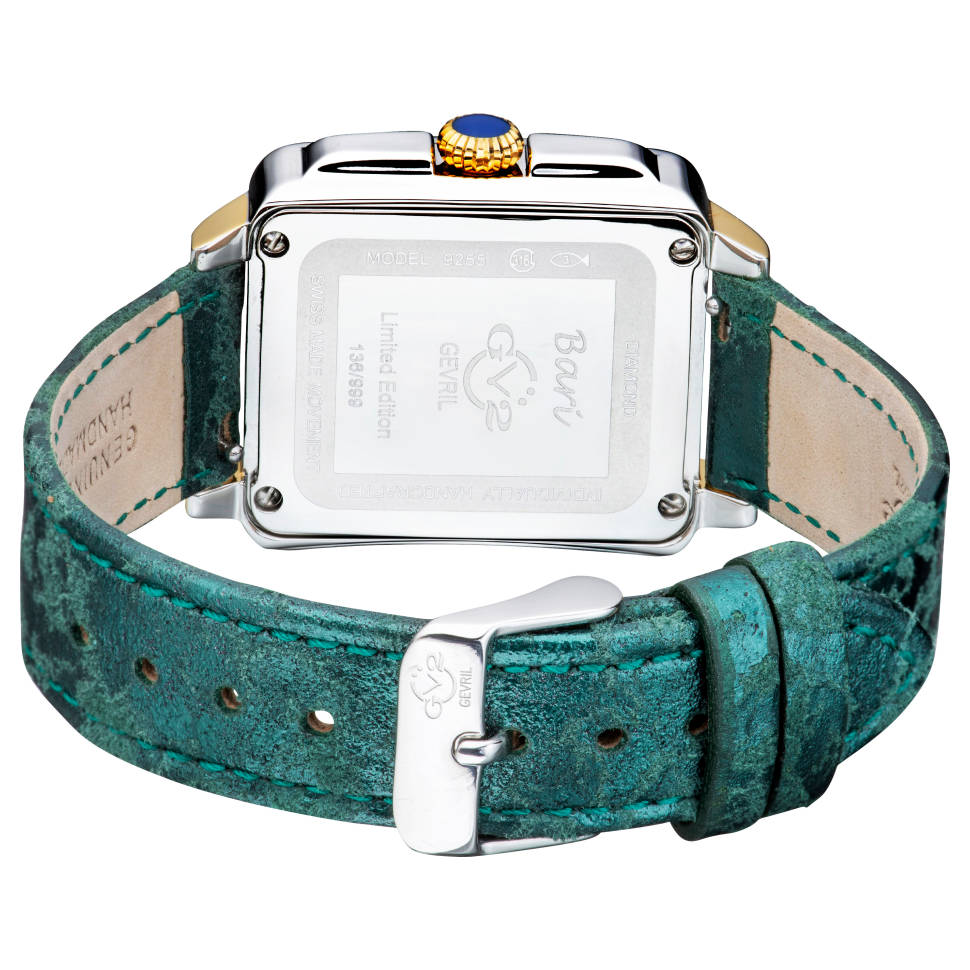 GV2 by Gevril Bari Tortoise 9255 2 Đồng hồ GV2 by Gevril Bari Tortoise 9255