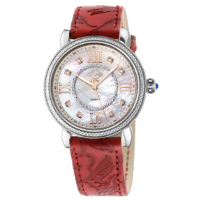 Đồng hồ GV2 by Gevril Marsala Leather 9860L.1 chính hãng cho Nữ