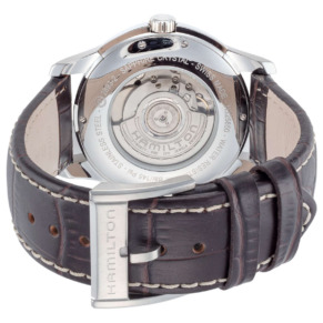 Mặt sau đồng hồ Hamilton Jazzmaster H32585551 chính hãng