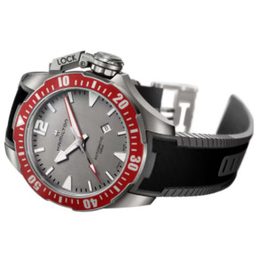 Mặt trái đồng hồ Hamilton Khaki Navy Frogman H77805380 chính hãng