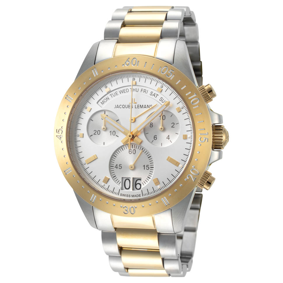 Jacques Lemans Jubiläumsuhr 40-10C 1 Đồng hồ Jacques Lemans Jubiläumsuhr 40-10C chính hãng cho Nam Sale giá Rẻ