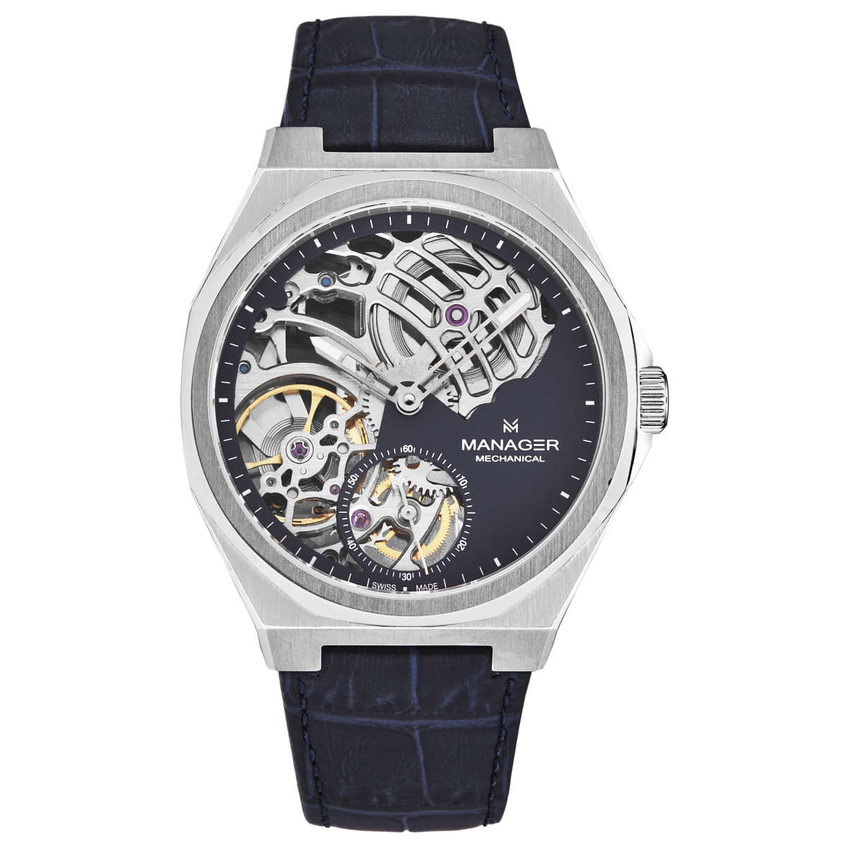 Manager Revolution MAN-RM-03-SL 1 Đồng hồ Manager Revolution MAN-RM-03-SL chính hãng cho Nam Sale giá Rẻ