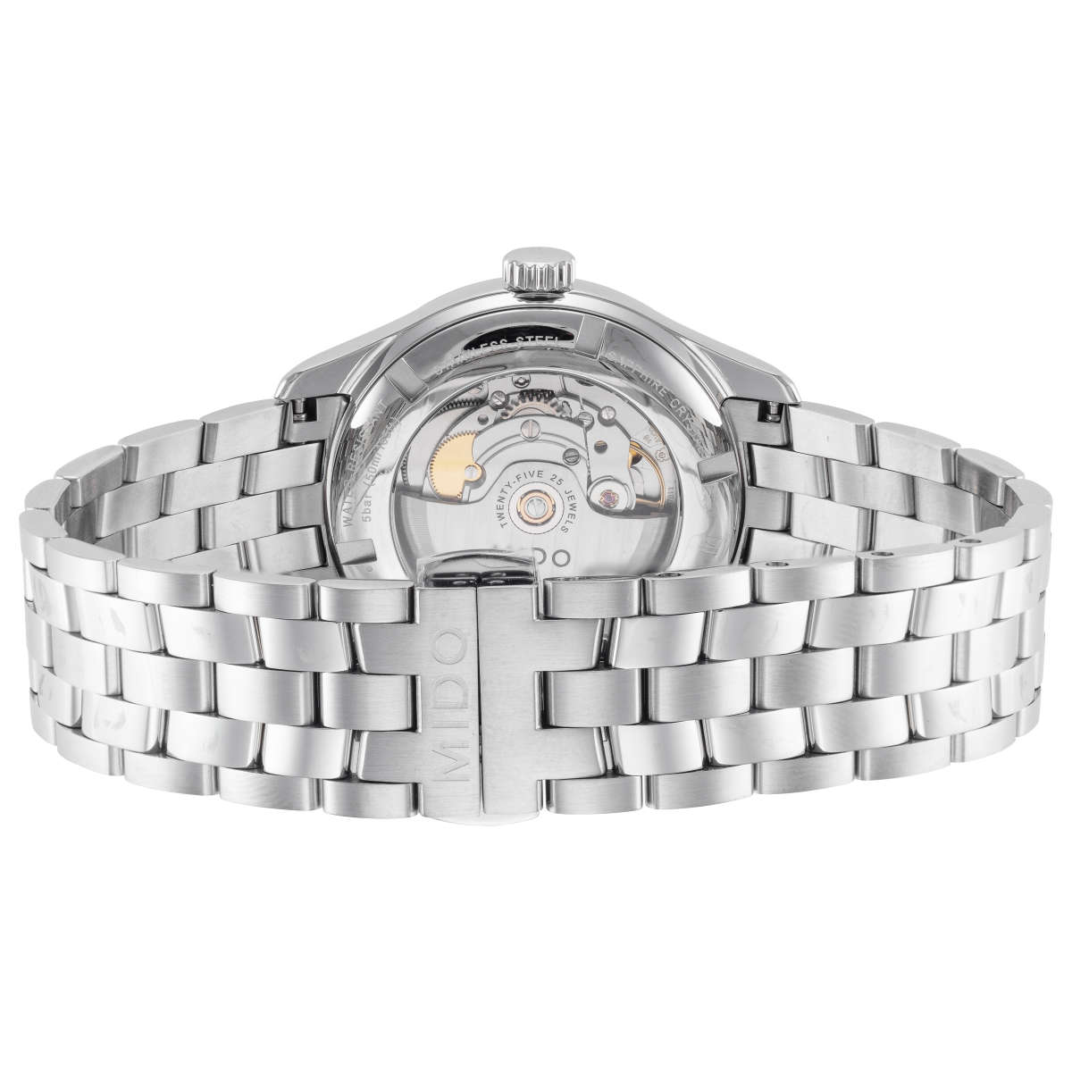 Mido Belluna II M0244071103300 3 Mặt sau đồng hồ Mido Belluna II M0244071103300 chính hãng