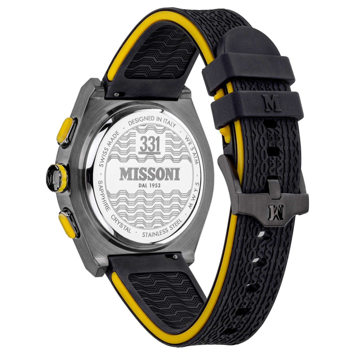 Missoni M331 MWY400220 3 Mặt sau đồng hồ Missoni M331 MWY400220 chính hãng