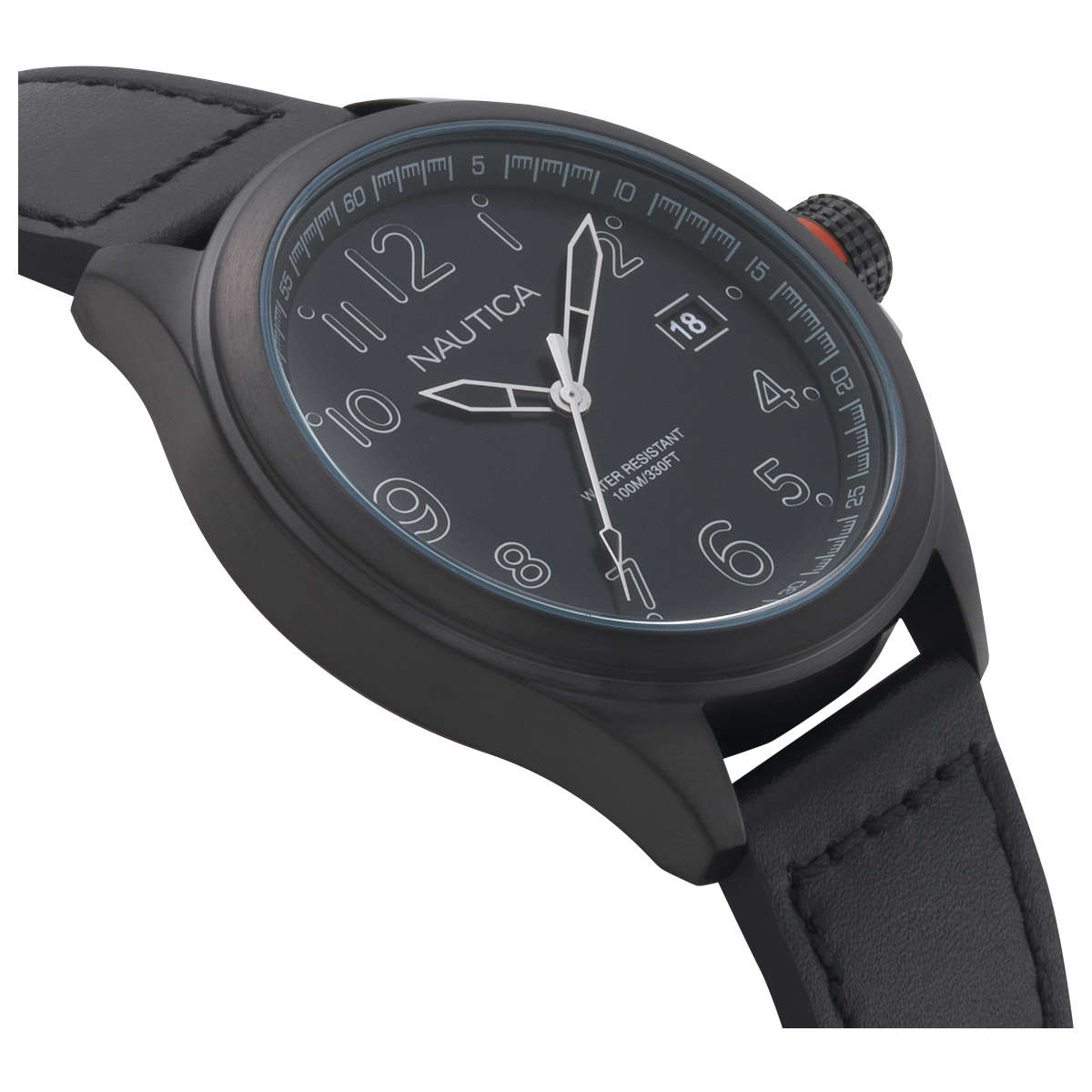 Nautica Glenrock Lagoon NAPGLP004 3 Mặt trái đồng hồ Nautica Glenrock Lagoon NAPGLP004 chính hãng