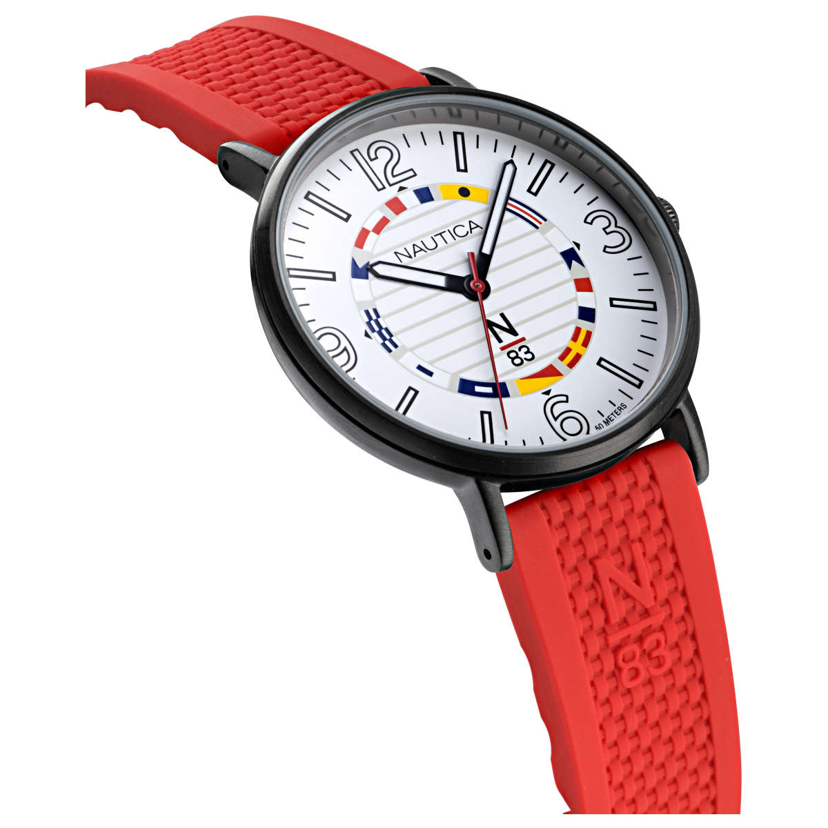 Nautica Wave Garden NAPWGS907 3 Mặt trái đồng hồ Nautica Wave Garden NAPWGS907 chính hãng