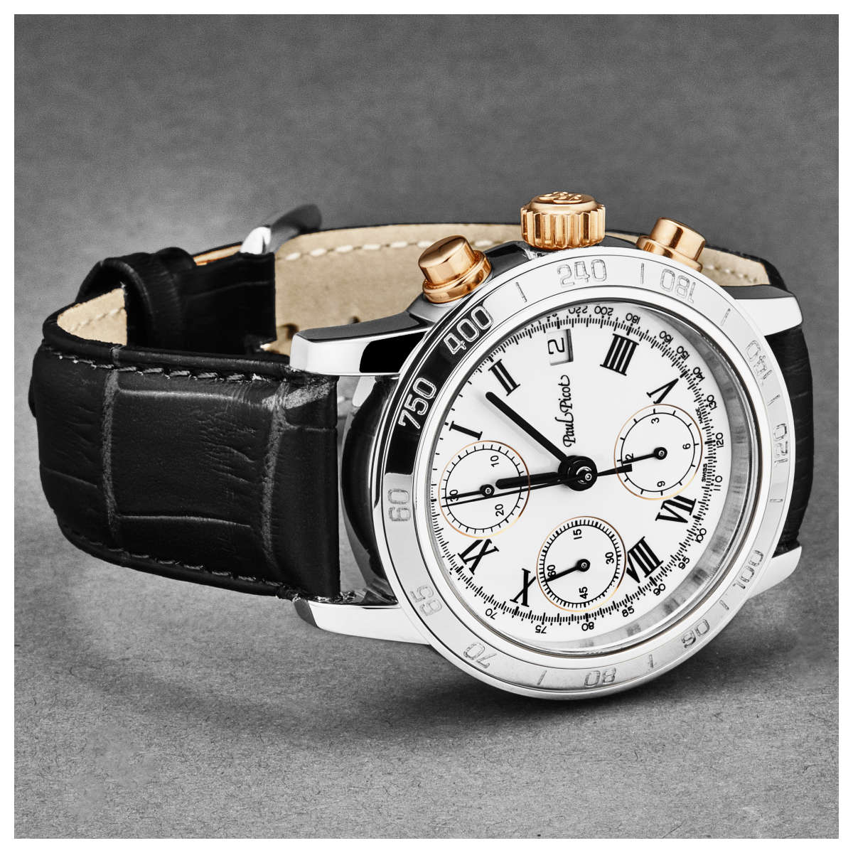 Paul Picot Chronosport P7034.20B.113 3 Mặt sau đồng hồ Paul Picot Chronosport P7034.20B.113 chính hãng
