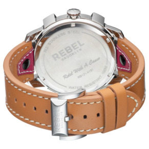 Mặt sau đồng hồ Rebel Weeksville RB121-4131 chính hãng