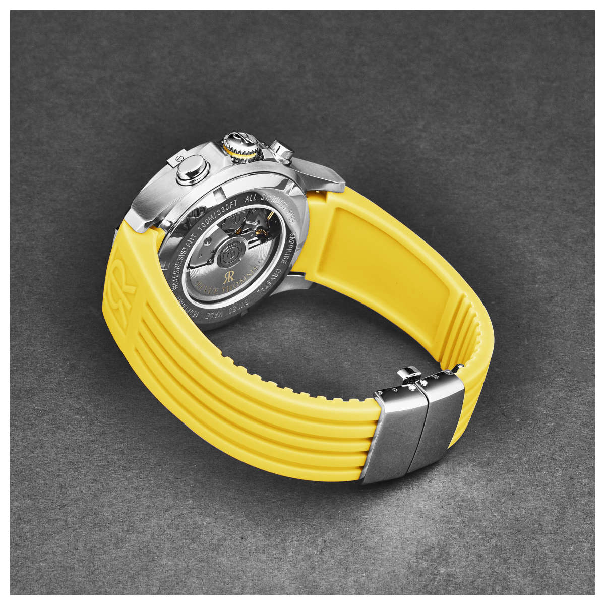 Revue Thommen Air speed 16071.6738 4 Mặt trái đồng hồ Revue Thommen Air speed 16071.6738 chính hãng