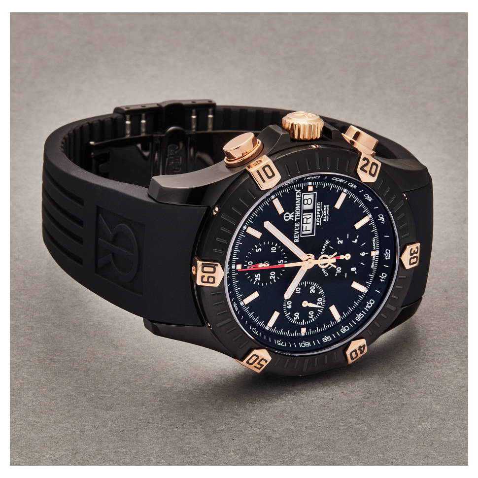 Revue Thommen Airspeed 16071.6887 2 Mặt sau đồng hồ Revue Thommen Airspeed 16071.6887 chính hãng