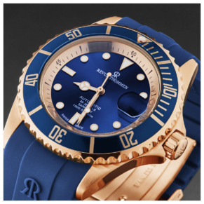 Mặt trái đồng hồ Revue Thommen Diver 17571.2365 chính hãng