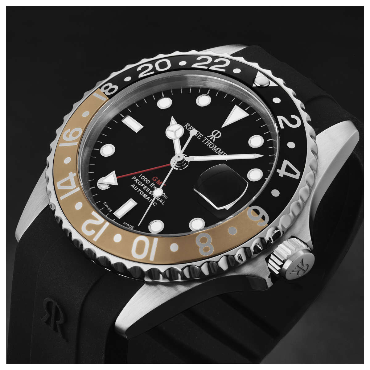 Revue Thommen Diver 17572.2832 4 Mặt trái đồng hồ Revue Thommen Diver 17572.2832 chính hãng