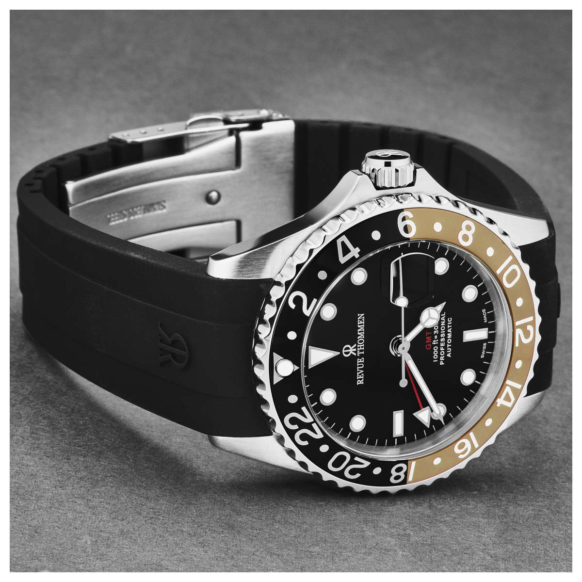 Revue Thommen Diver 17572.2832 2 Mặt bên đồng hồ Revue Thommen Diver 17572.2832 chính hãng