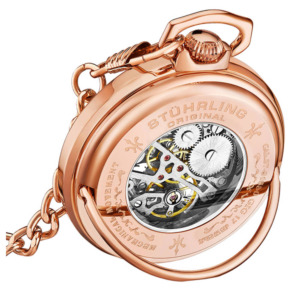 Mặt sau đồng hồ Stuhrling Legacy M13818 chính hãng