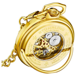 Mặt sau đồng hồ Stuhrling Legacy M13849 chính hãng