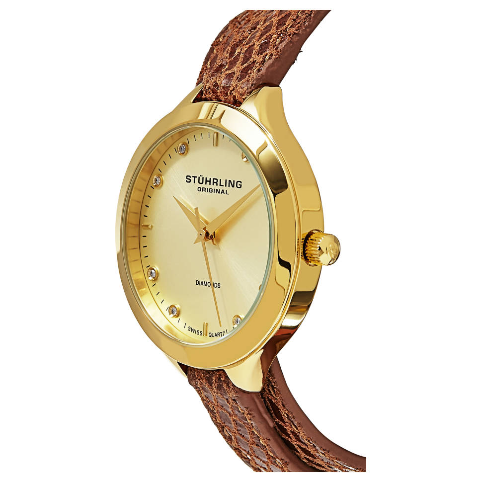 Stuhrling Vogue M14698 2 Cạnh bên đồng hồ Stuhrling Vogue M14698 chính hãng cho Nữ